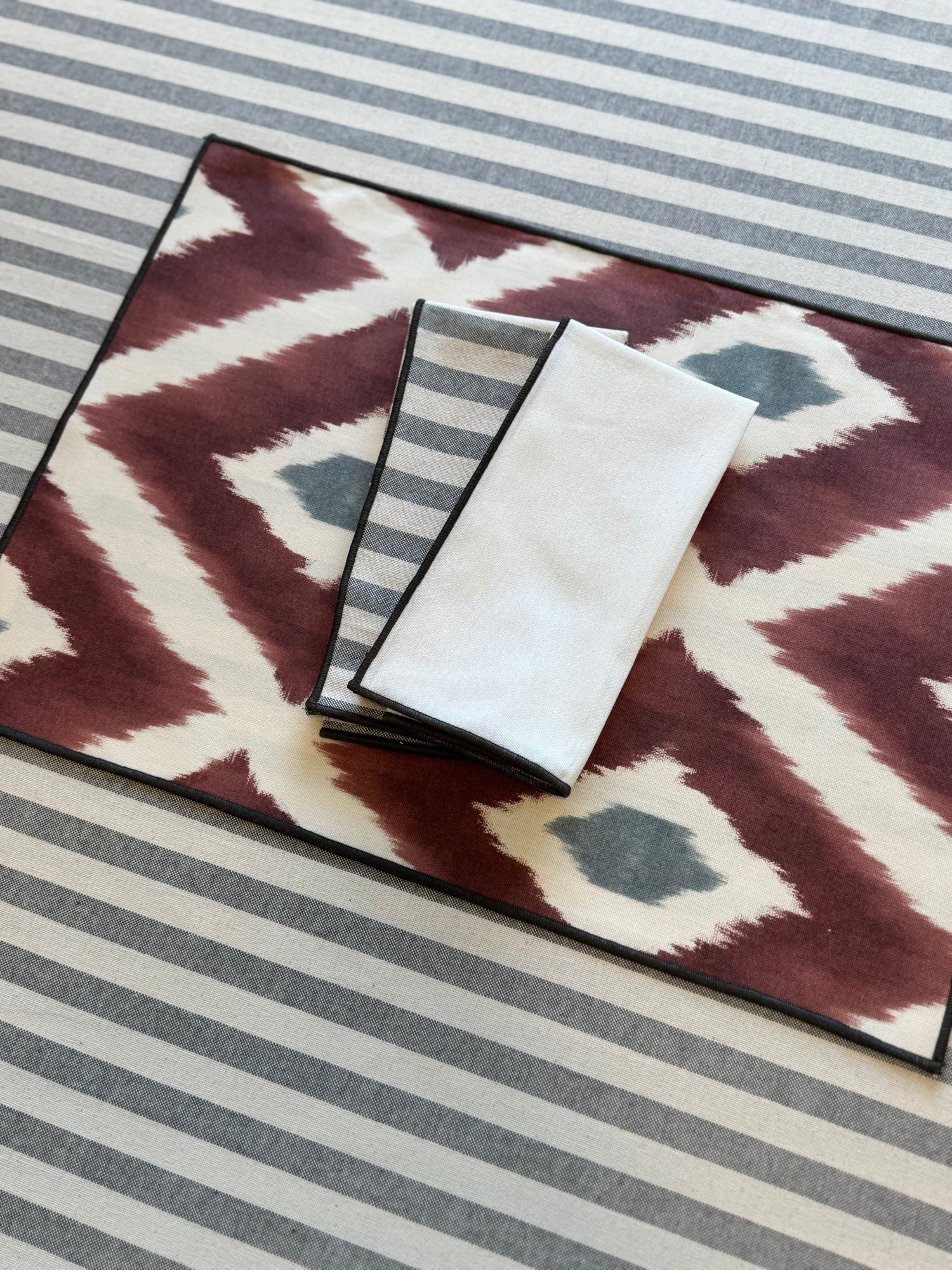 Individuales resinados