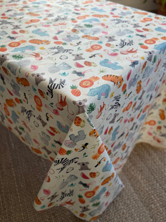 TELA ANIMAL KIDS RESINADA