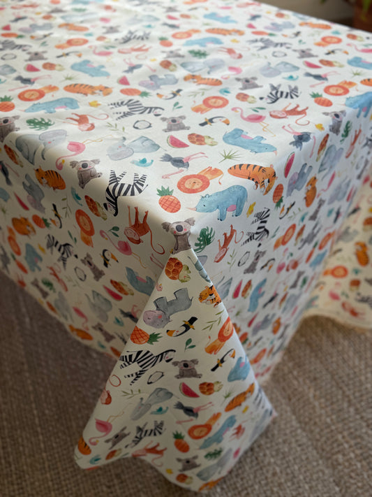 MANTEL RESINADO ANIMAL KIDS