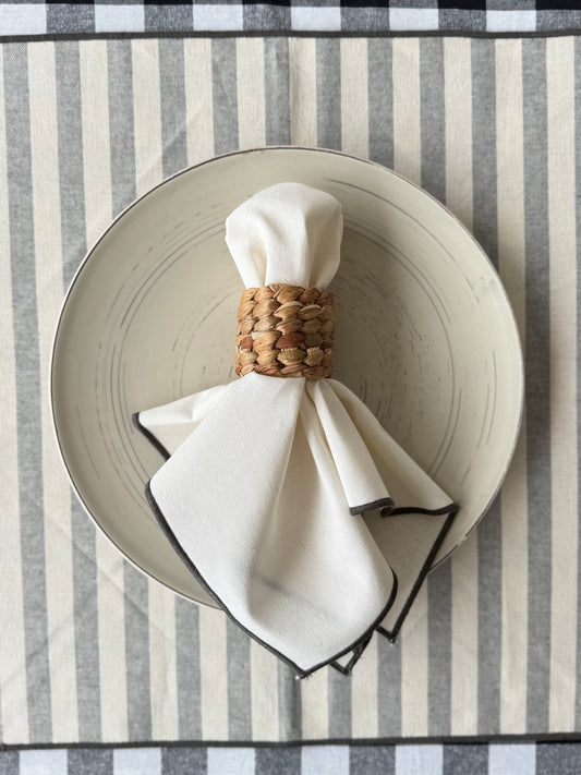 SERVILLETA ALGODÓN BLANCO ROTO