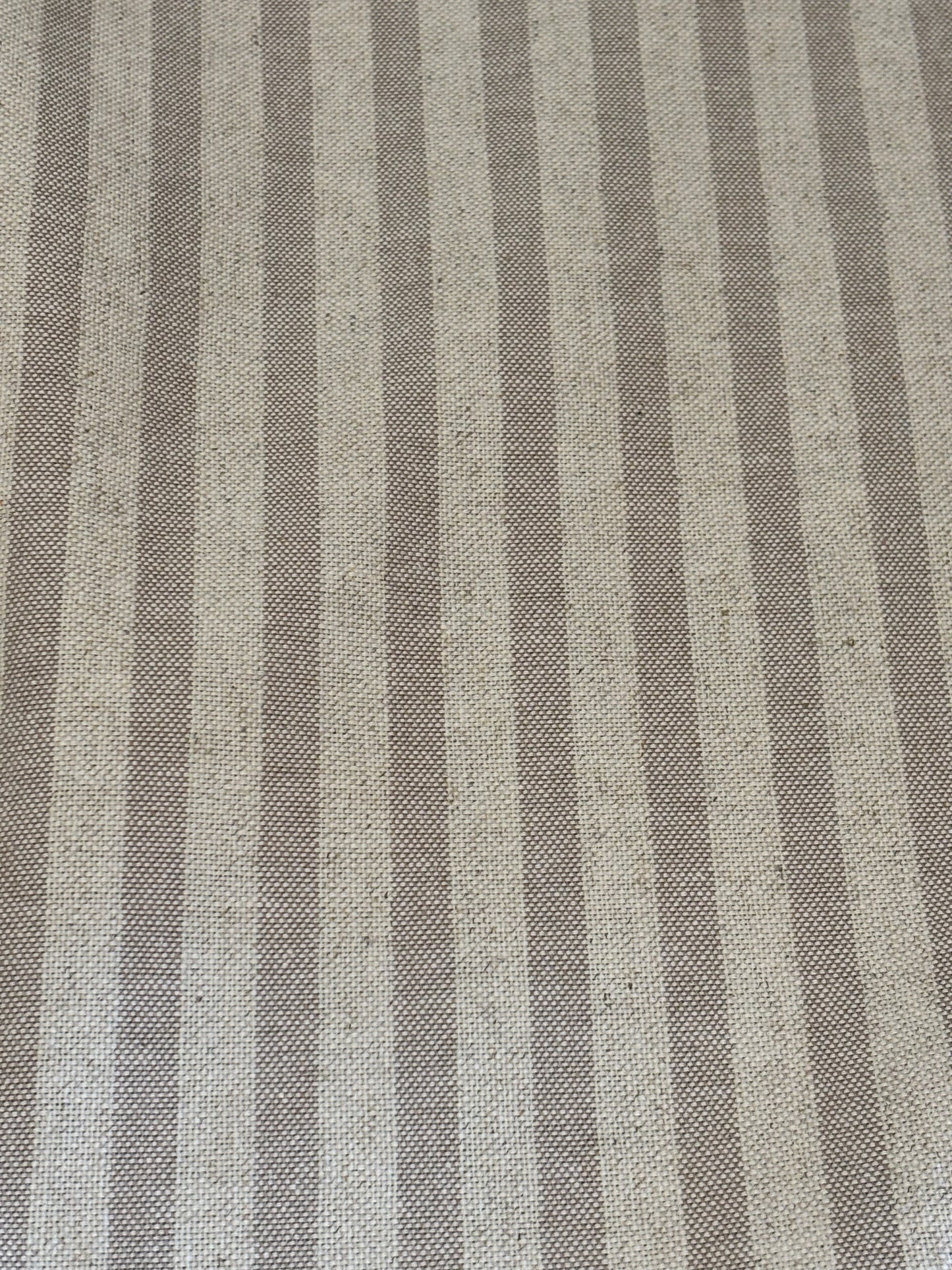 TELA RAYAS BEIGE ALGODÓN