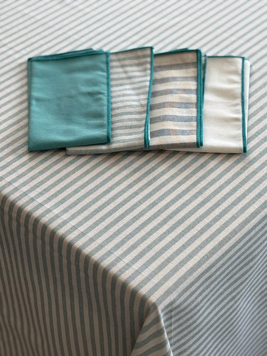 SERVILLETA ALGODÓN AGUAMARINA