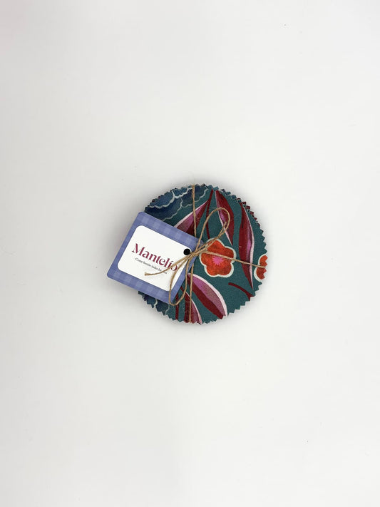 Posavasos de tela resinada mantelío