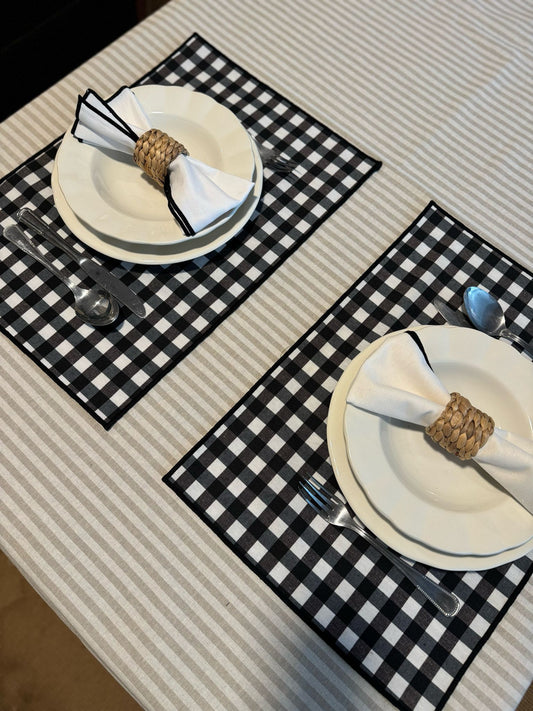 INDIVIDUAL RESINADO VICHY NEGRO