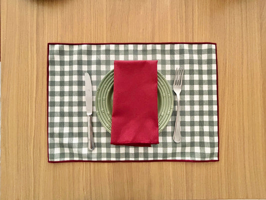 INDIVIDUAL RESINADO VICHY VERDE