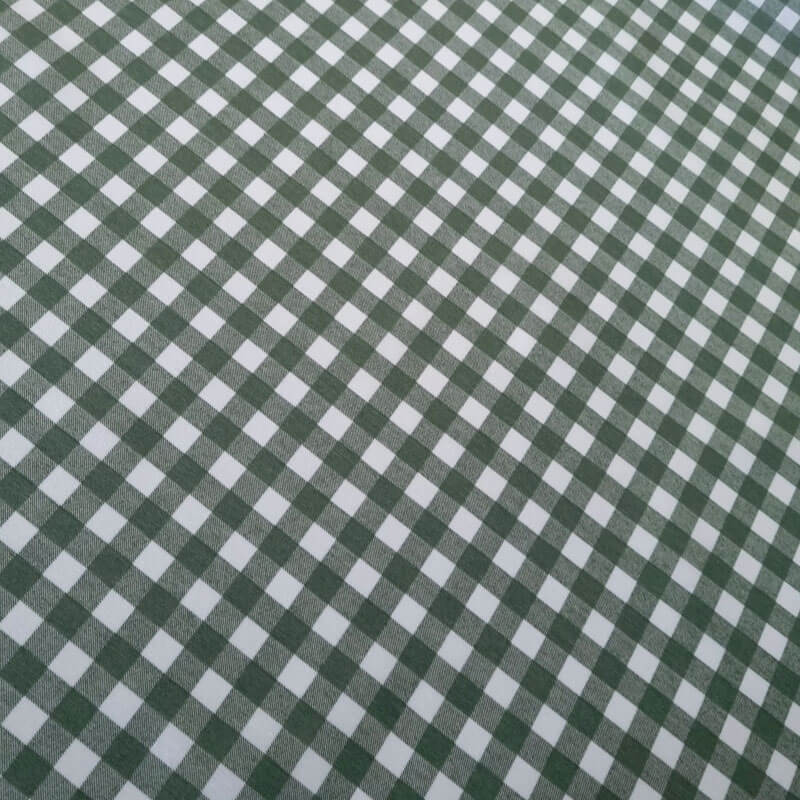 TELA VICHY VERDE RESINADA