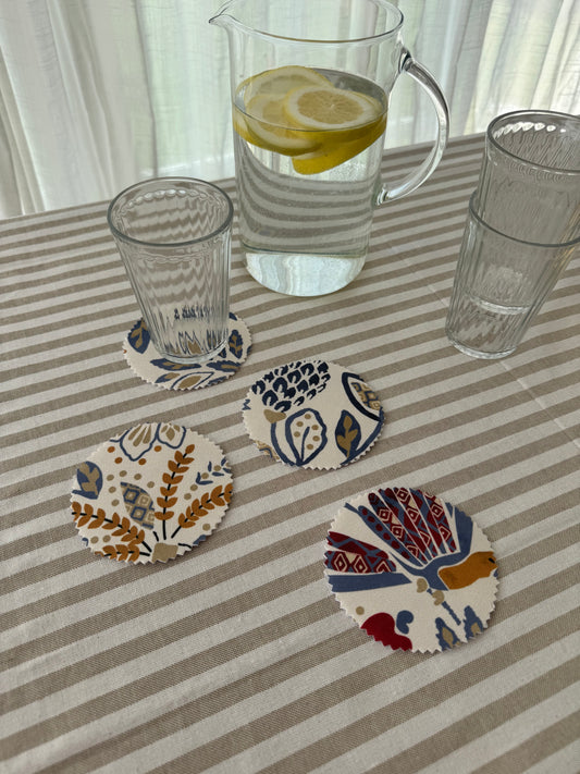 PACK DE 4 POSAVASOS RÍO