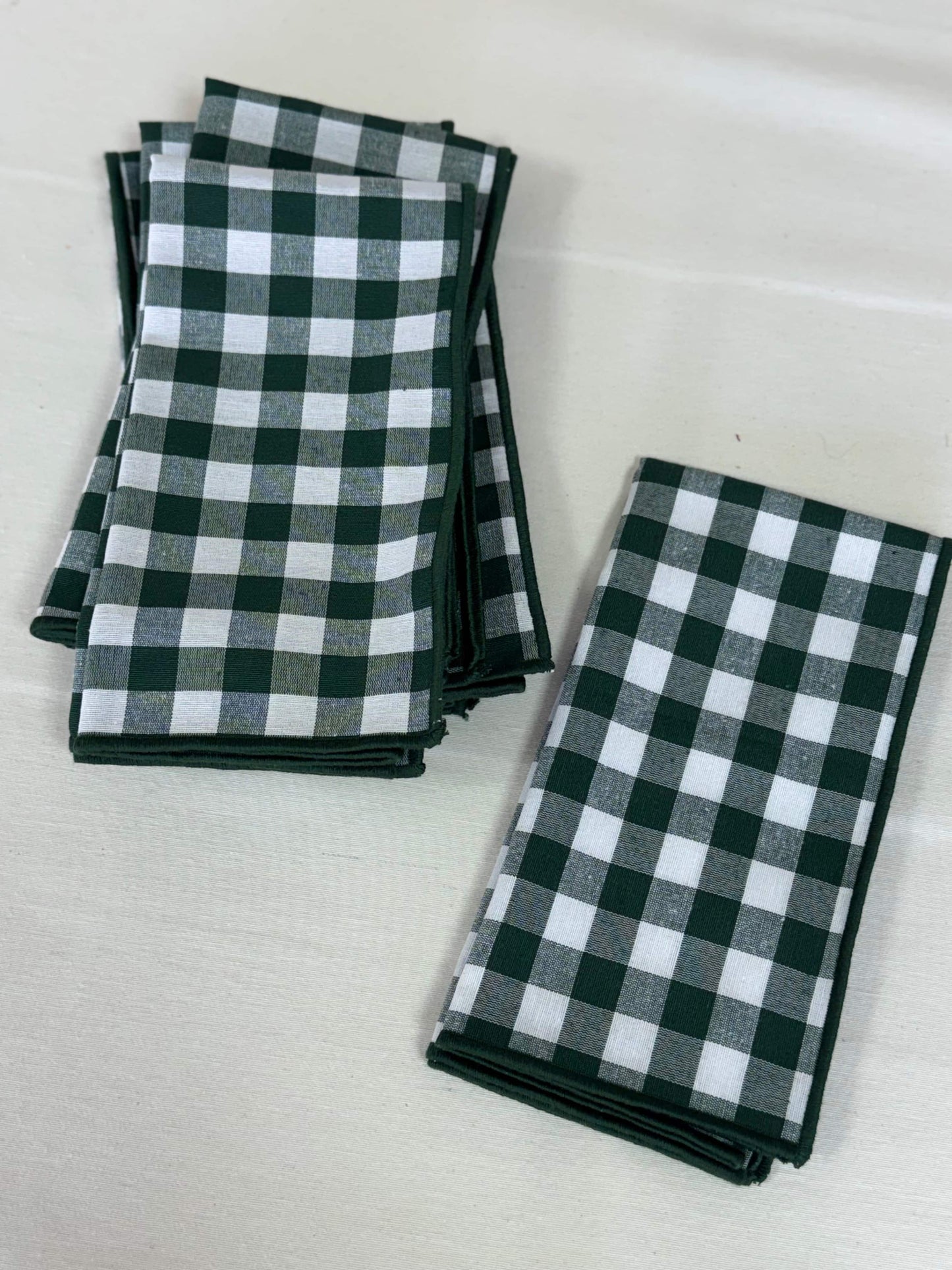 PACK SERVILLETAS VICHY VERDE